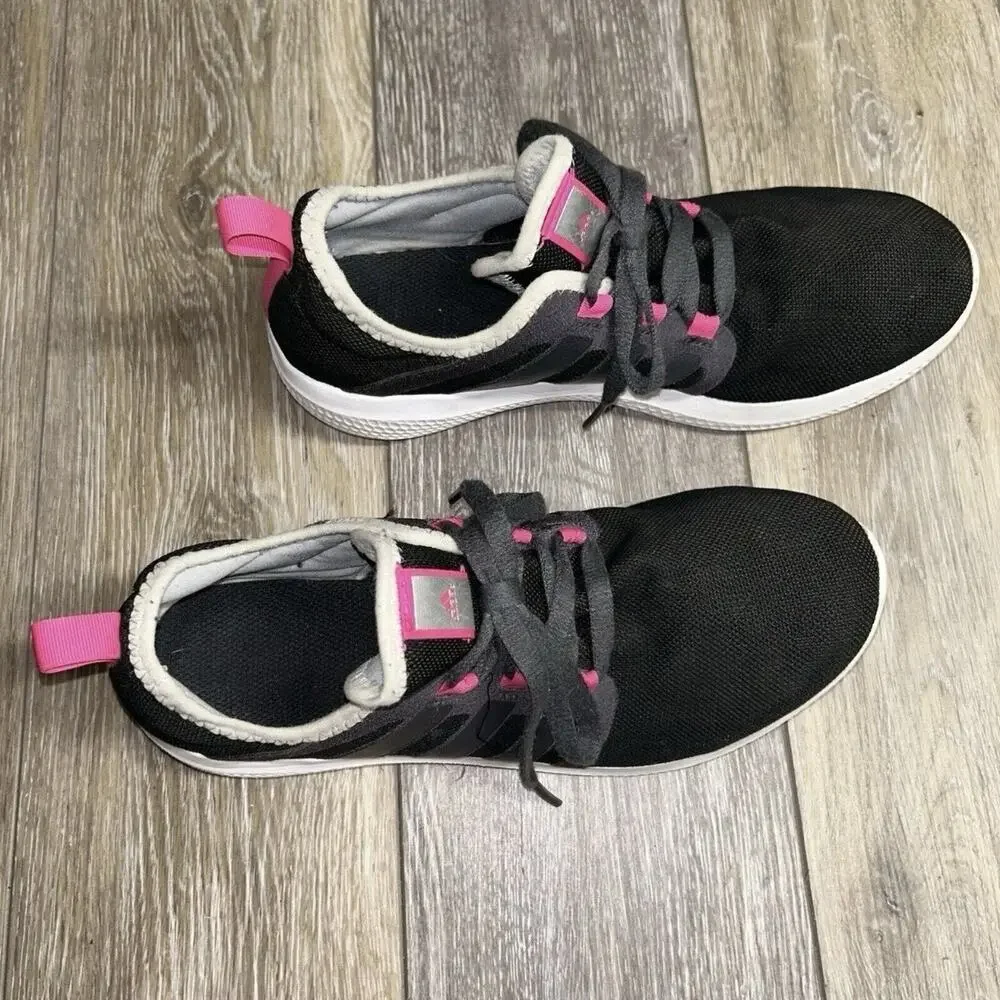 Adidas Fresh Bounce Women’s US Size 9.5 Sneaker Shoes W AQ7793 Black Grey Pink